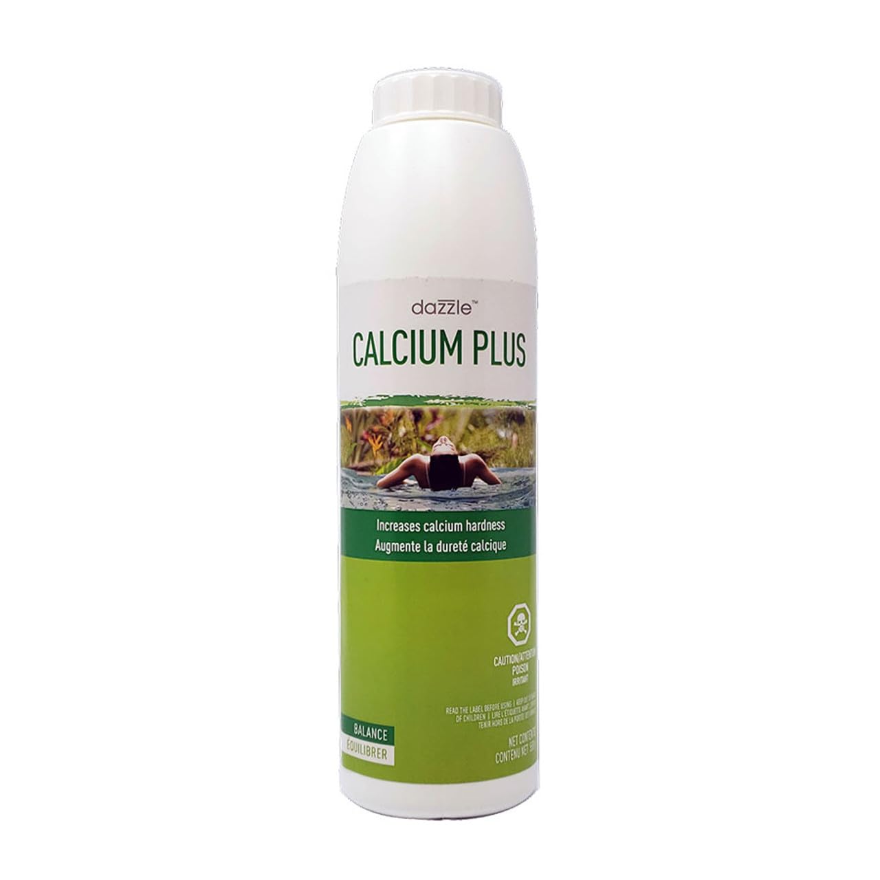 Dazzle | 4 Pack | (1) Alkalinity Plus 750g | (1) pH Plus 700g | (1) pH Minus 950g | (1) Calcium Plus 550g | Spa & Hot Tub Accessories | Can Use with Other Hot Tub Chemicals
