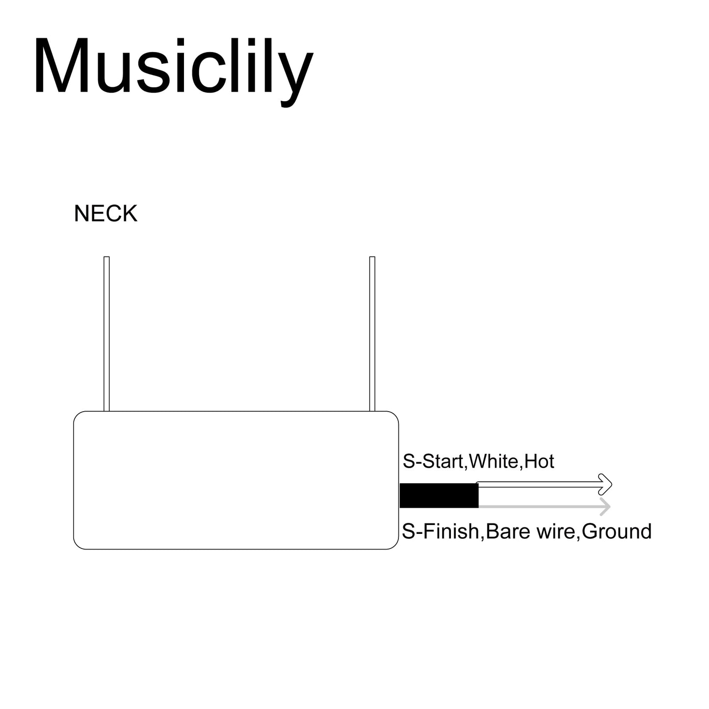 Artec MHFA93 Alnico 5 Neck Mounting Style Mini Humbucker Neck Pickup 7.2K for Johnny Smith Style Jazz Guitar, Chrome