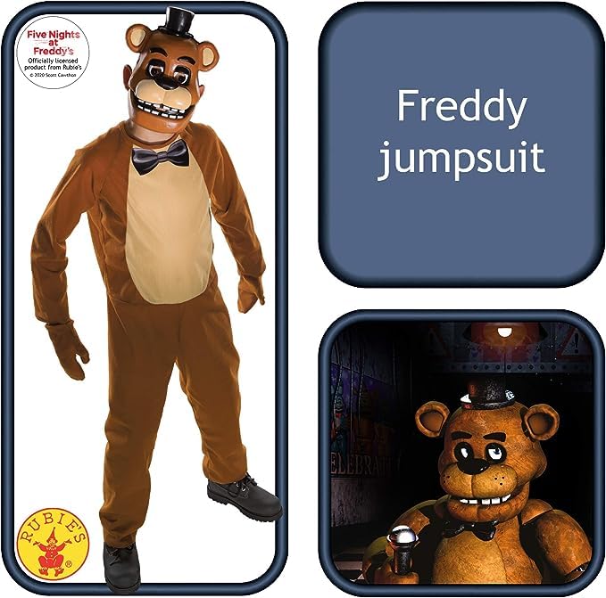 Rubie's Costume Co Kids Five Nights at Freddy's Freddy Costume, Medium, Multi-Colored
