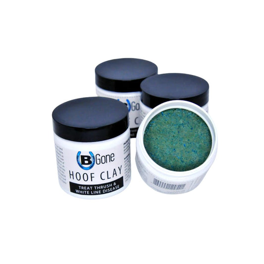 B Gone Hoof Clay - Official Store, for Equestrians, Horses with Whiteline Disease, Seedy Toe, Horse Care, White Line Prevention, Easy Apply Clay