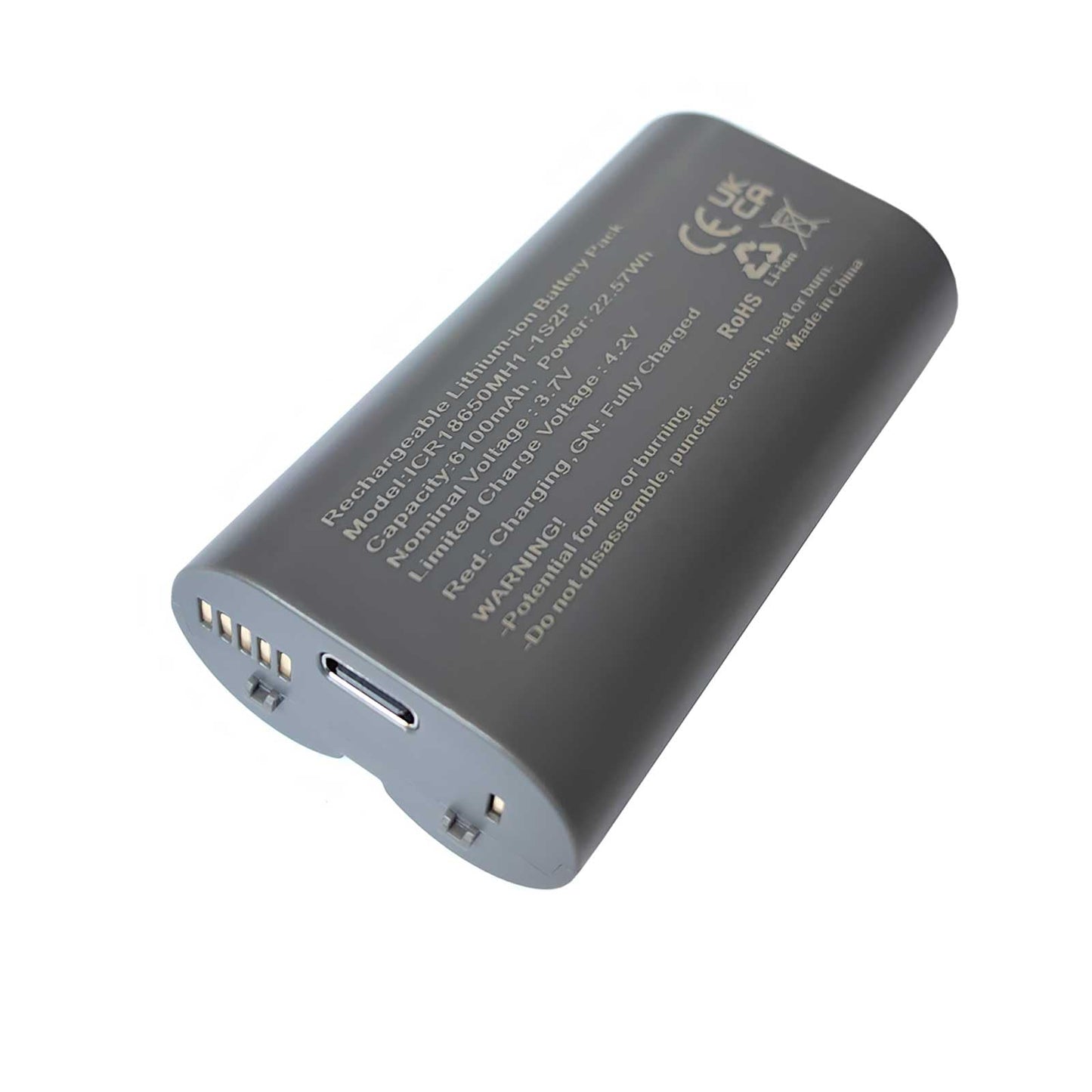 AOLIKES 18650mh1-1s2p Fast Chargeing Battery Replacement for myQ Smart Garage Video Keypad, Fully Charged Within 3.5 Hs, Support PD/QC Charger