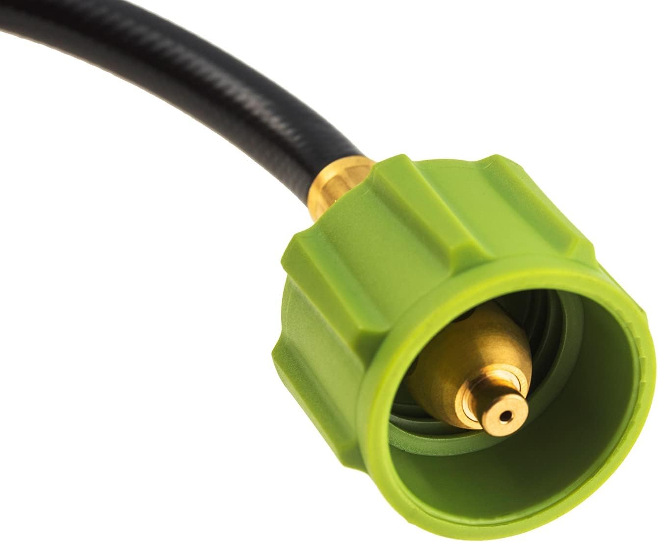 BBQ Future 6-Feet Black Rubber Adapter Hose for Weber Q Series & Go-Anywhere Grills, 1-Pack