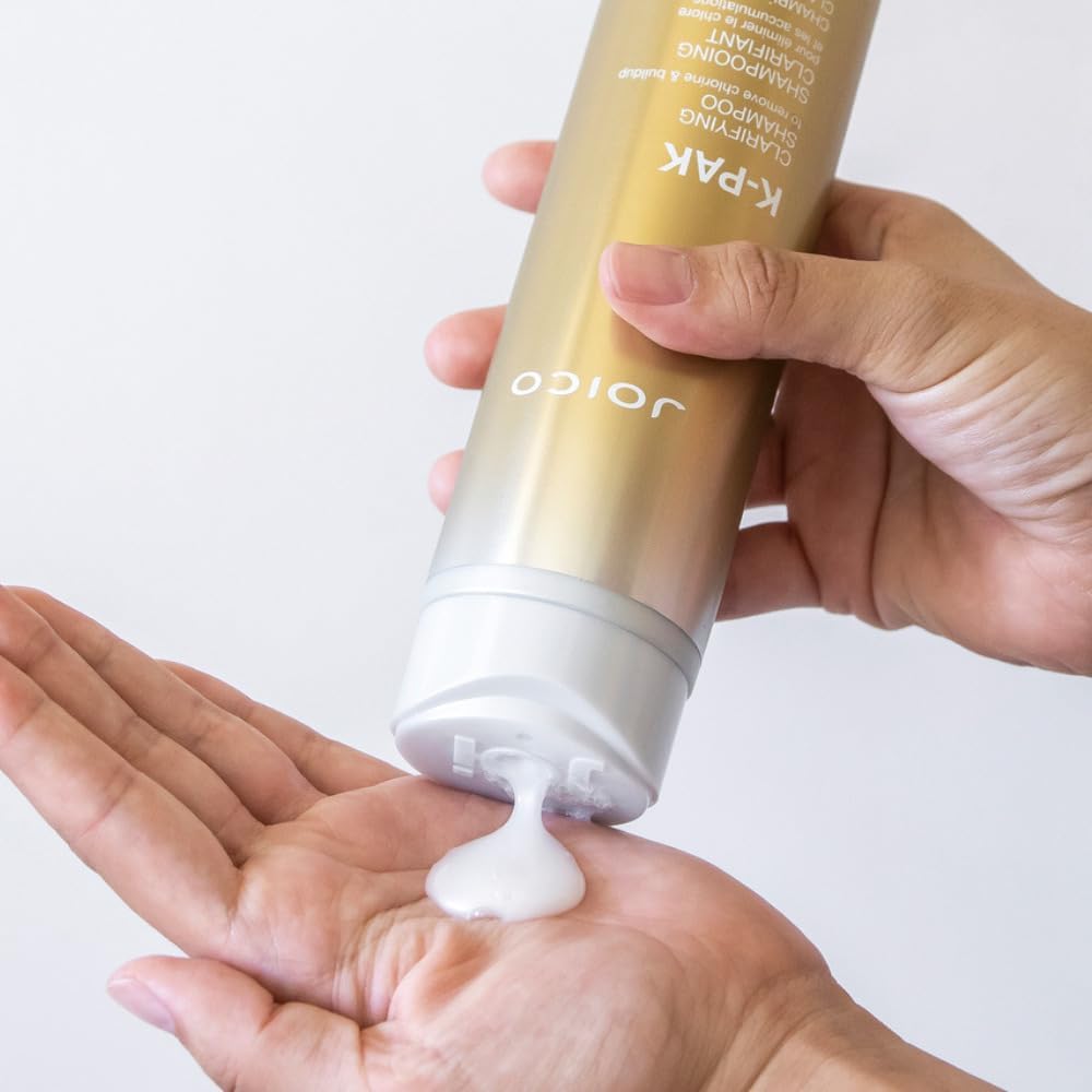 Joico K-Pak Reconstructing Shampoo, to Repair Damage, Cleansing and Conditioning, Detangles, Moisturize with Keratin, Sulfate Free