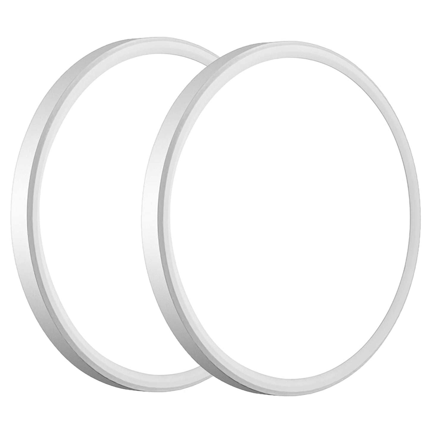 Two Pack 28W 3200lm LED Flush Mount Ceiling Light, Super Slim 12 inch LED Ceiling Light, 5000K LED Ceiling Light for Bedroom, living room, Dining room (Two Pack, White)