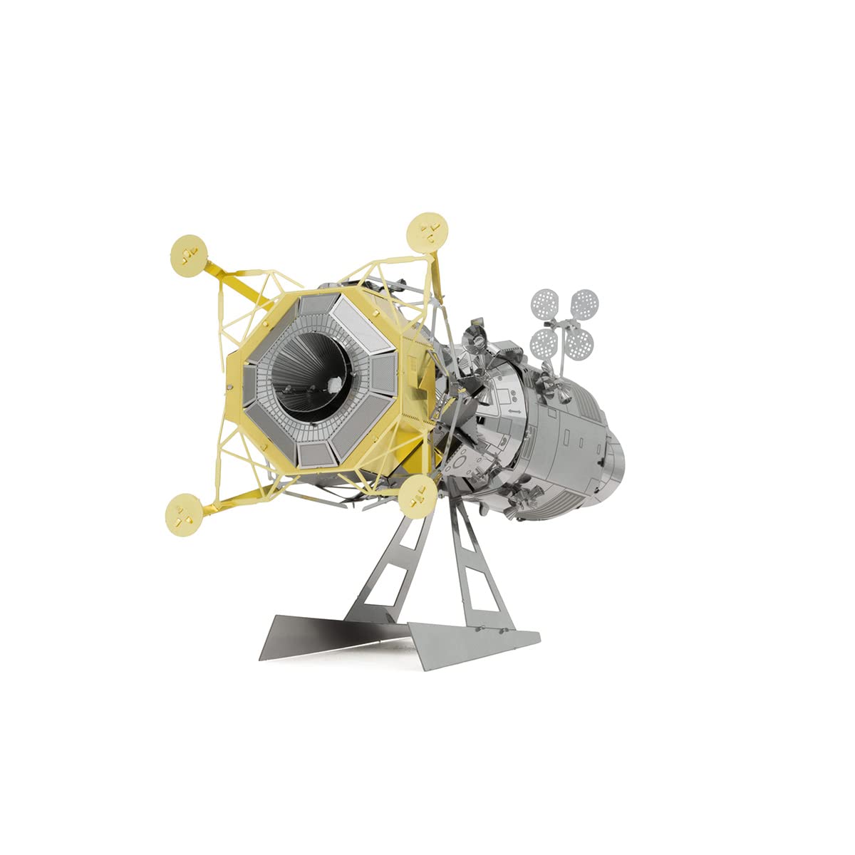 Fascinations Metal Earth Apollo CSM with LM 3D Metal Model Kit - Sophisticated Model Kit for Adults