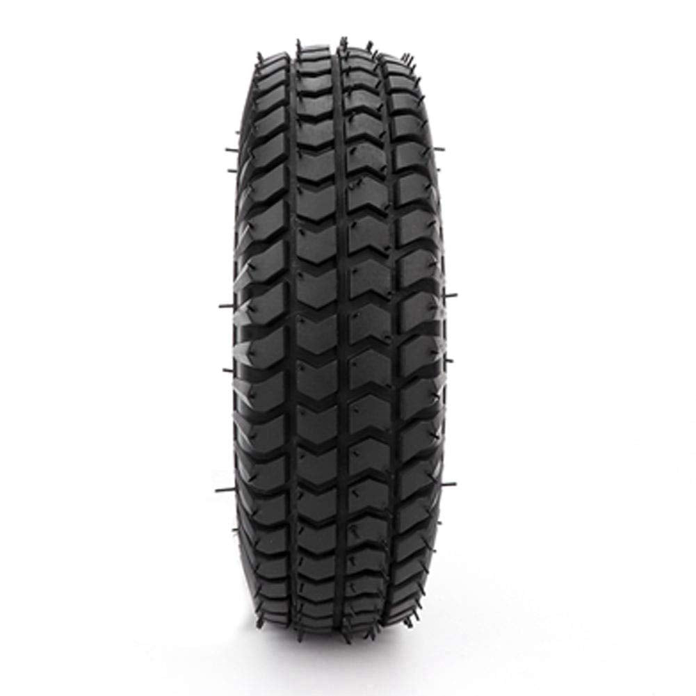 3.00 4 Tire Inner Tube, Wear Resistant Rubber Tier Wheelchair Mobility Scooter Tires 260X85 Tire and Inner Tube for Scooter Wheelchair