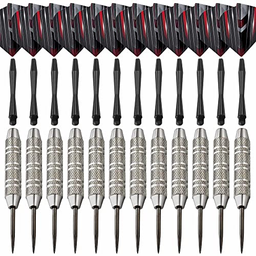 Fat Cat Darts in a Jar: Steel Tip Darts with Storage/Travel Container, 19 Grams (Pack of 27)