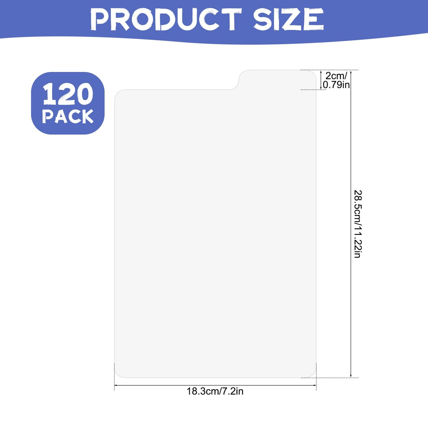 120 Pcs Comic Book Dividers with Tab, 11.25 x 7.25 Inches Thick Cardboard Cards for Comic Book Storage Boxes