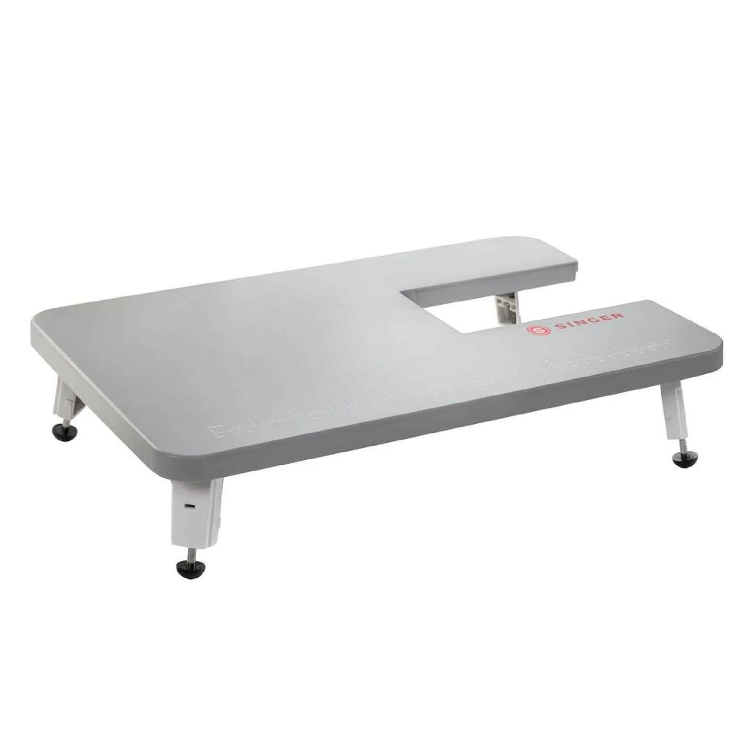 SINGER Gray Extension Table for Heavy Duty Mechanical Machines 4411, 4423, 4432, 4452, 5511, 5523, 5532, 6335 | Supports Larger Projects | Stable Surface with Foldable Leg