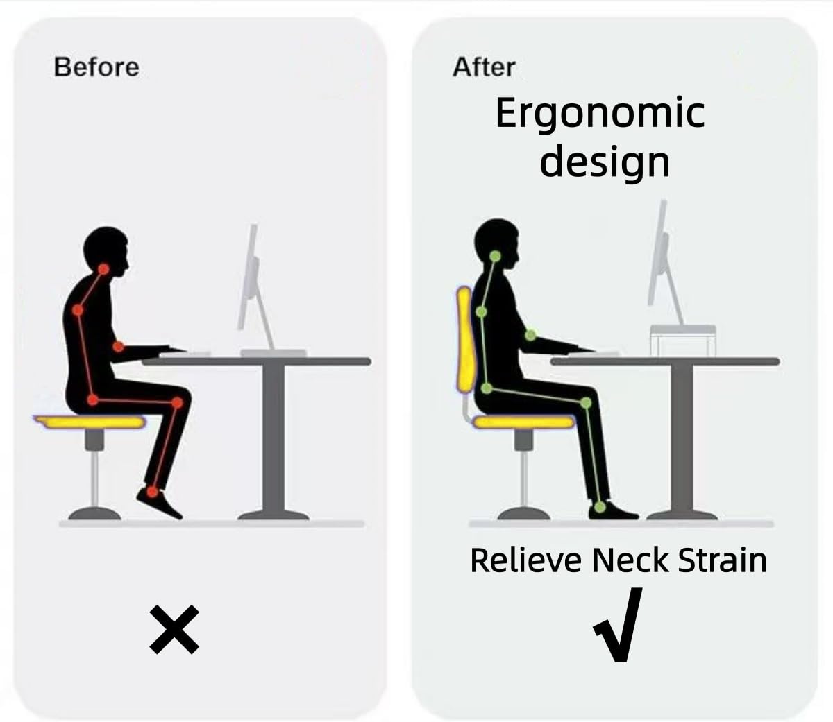 Wymexen Acrylic Monitor Stand, 2 Tier Computer Monitor Stand Riser，Acrylic Computer Monitor Stand Riser for iMac, PC, Desktop, Laptop, TV Screen with Extra Storage Space Home Office (16in)