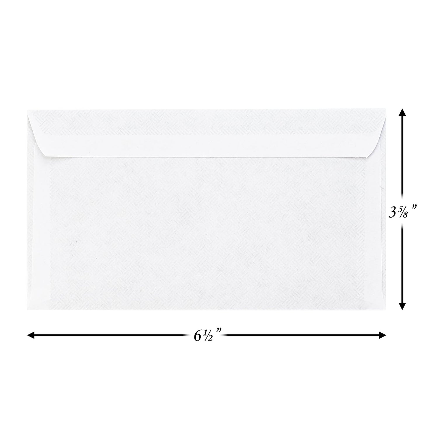 Mead #6-3/4 Envelopes, 3-5/8" x 6-1/2", Security Printed Lining for Privacy, Press-It Seal-It Self Adhesive Closure, White All-Purpose 20-lb Paper Mailing Envelopes, 500 Count (742021)