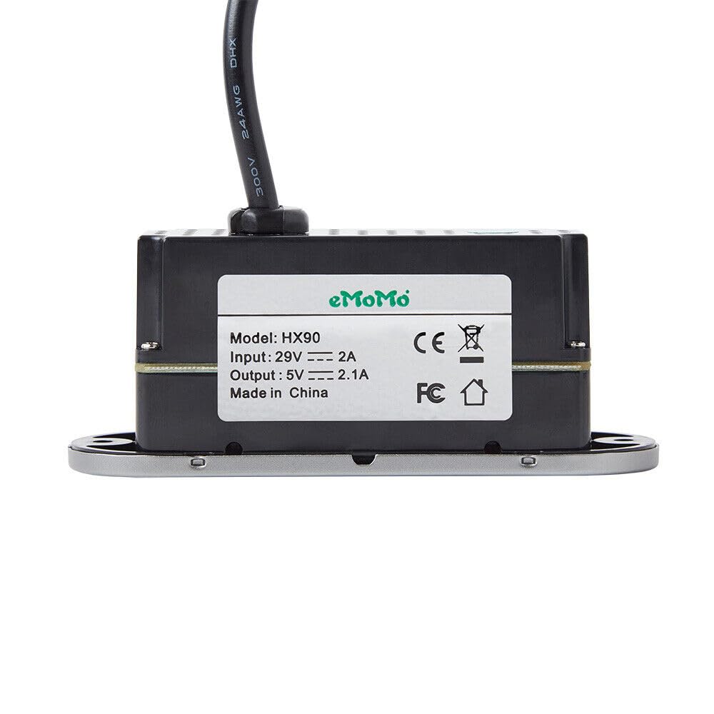 AMPSTOE New Power Recliner Lift Chair Emomo 5 Pin Hand Control Model HX90HU Replacement with USB