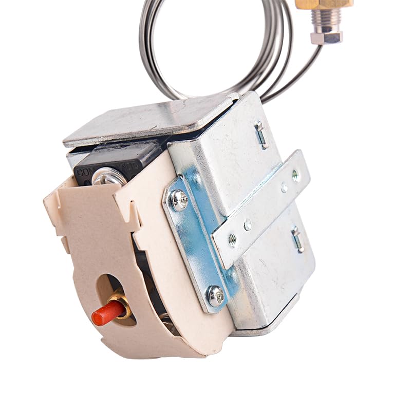 PP10084 High Limit Thermostat Fryer Switch, Compatible with Pitco Fryer LCHMO5030, 450°F/230°C, 1/4" MPT Thread, Safety Thermostat 5225-11B for VF35, MGII, SG14, 35C, 45C+, 18S, 18, E500D