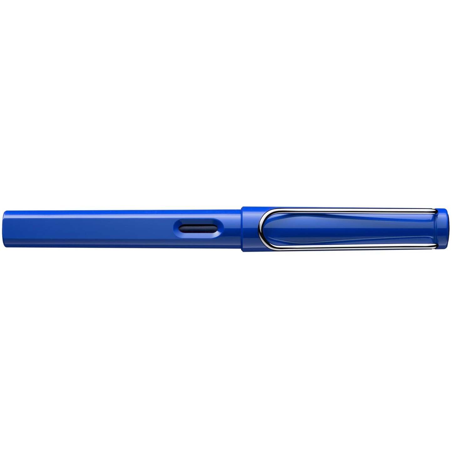 Lamy Safari Fountain Pen, Shiny Blue Barrel - Medium Nib