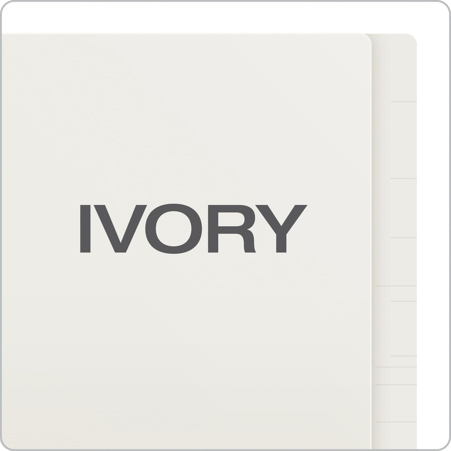 Pendaflex File Folders, End Tab, Reinforced Full Tab, Letter Size, Ivory, 100-Pack, Durable Paper File Organizers for High-Traffic Filing and Professional Use