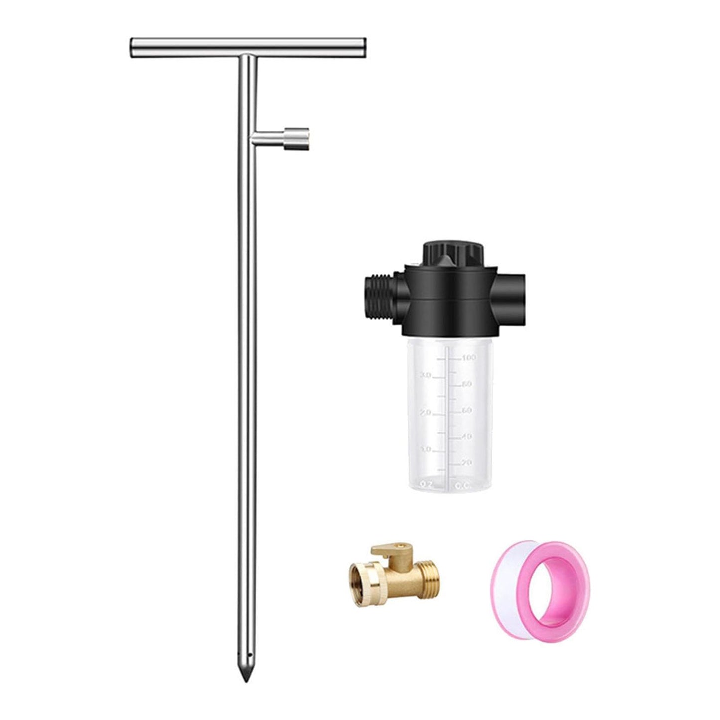 IEUDNS Deep Root Tree Watering Tool Stainless Steel Garden Tool for Minimizing Water Waste Watering Stake