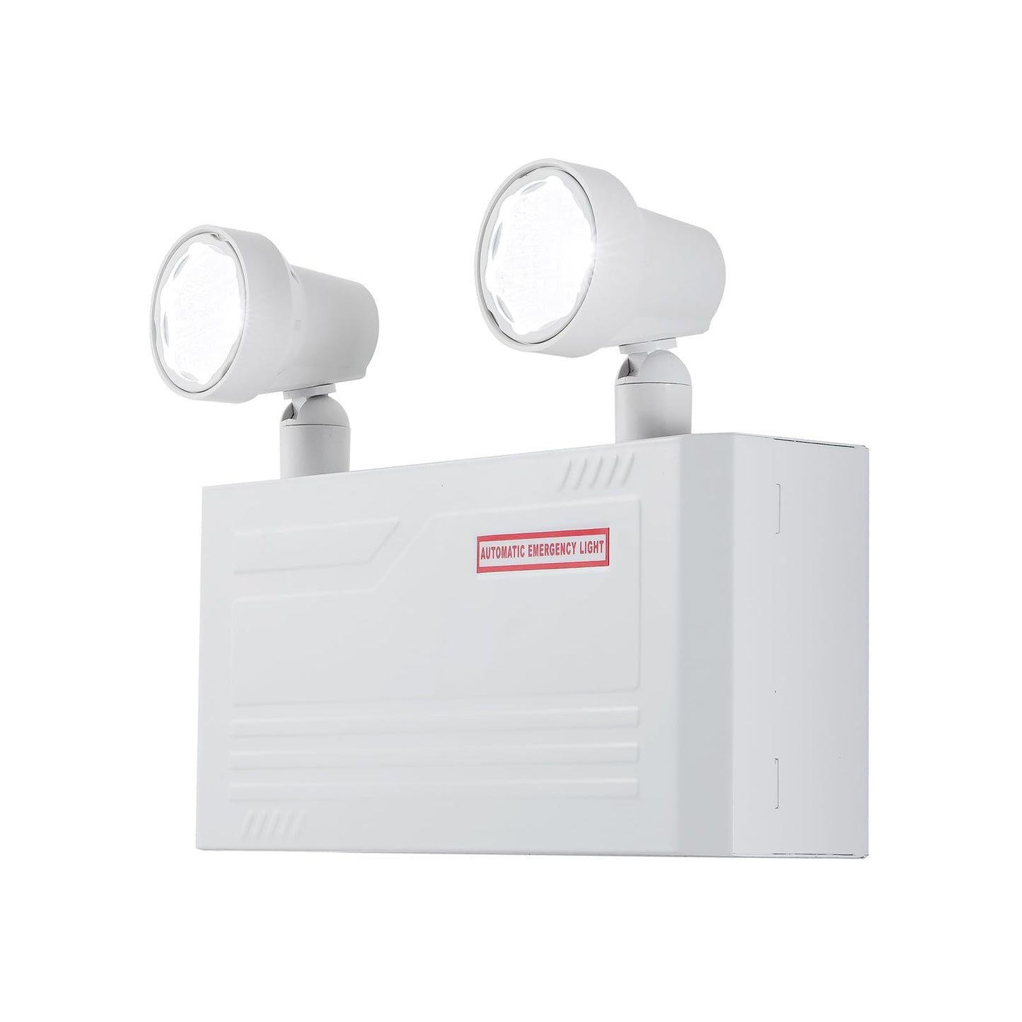 TANLUX Emergency Lights with Remote Capabilities, Battery Pack, CSA Listed, AC 120-347V Input, Commercial Battery Unit Emergency Lights with 2 by 2 watts Head