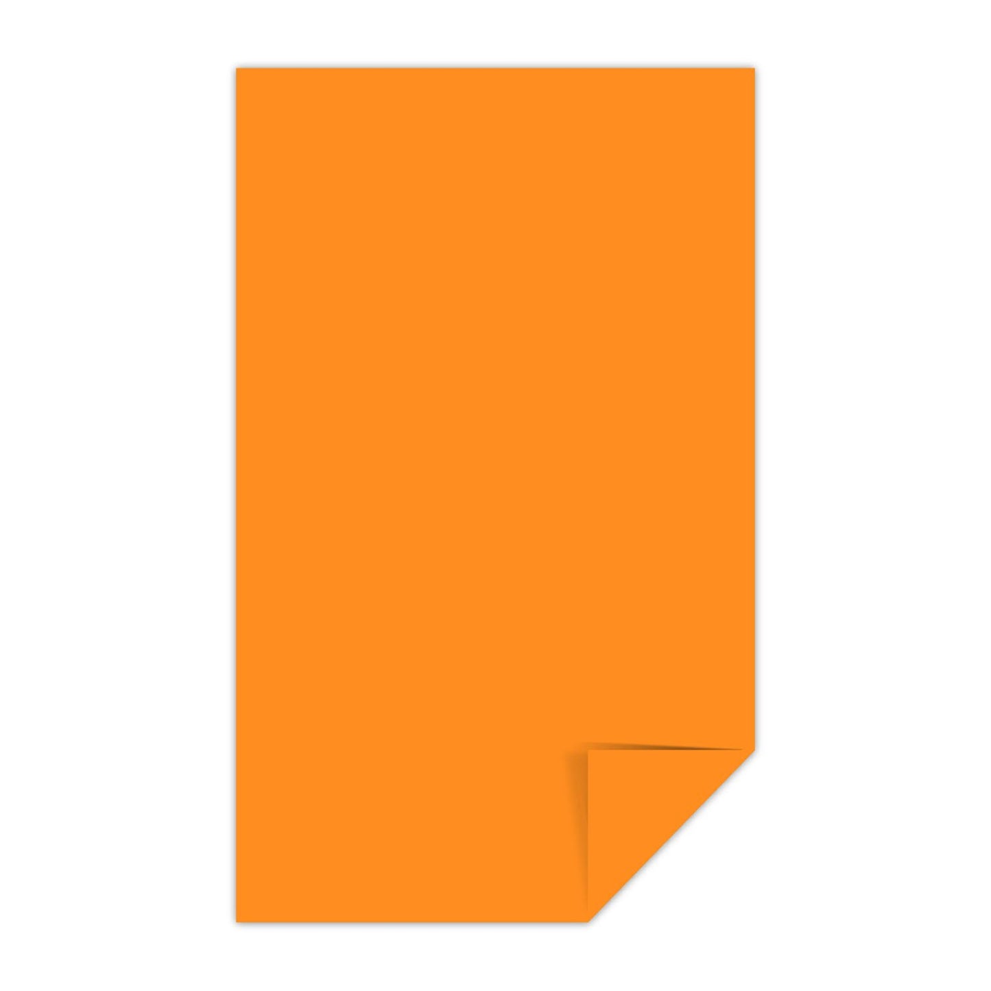 Neenah Astrobrights Premium Color Paper, 24 lb, 8.5 x 14 Inches, 500 Sheets, Cosmic Orange