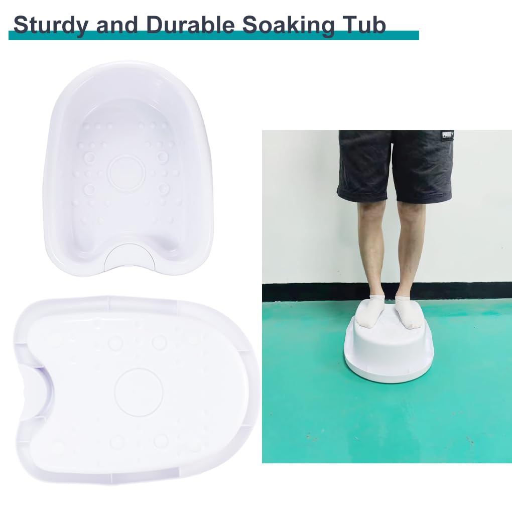 Professional Ionic Foot Bath Tub Basin for All Detox Foot Bath Machines, Heavy Duty Foot Tub,Large Size Ionic Detox Foot Bath Tub Basin for Soaking Feet