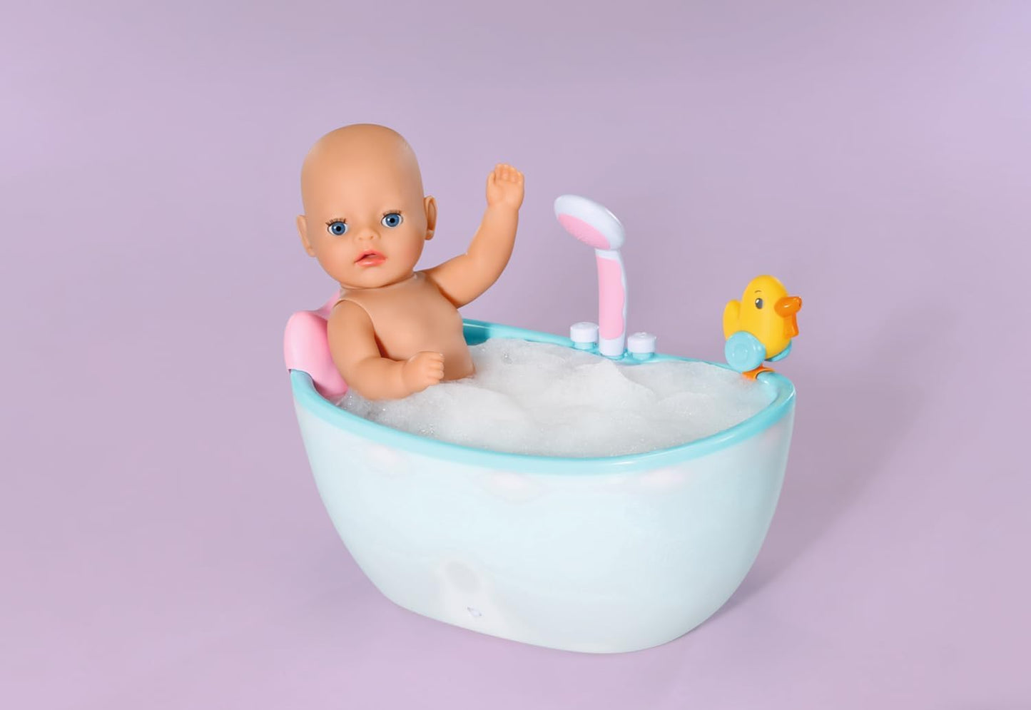 BABY Born Little Baby Girl - 36 cm Doll with 7 Functions and Accessories for Children from 1 Year Old, No Batteries Needed - Zapf Creation