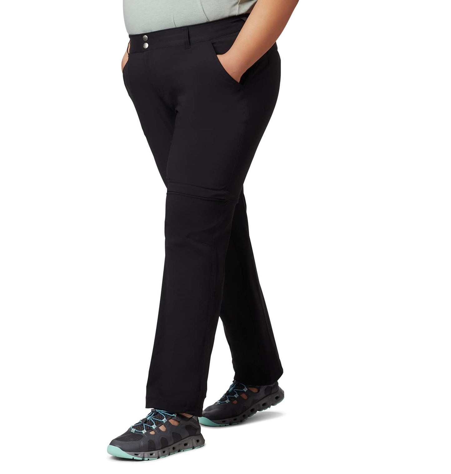 Columbia Women's Saturday Trail II Convertible Pant, Water & Stain Resistant