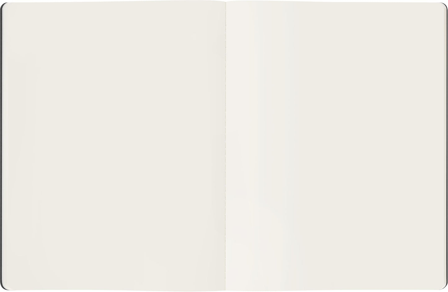 Moleskine Student Cahier Journals (Set of 2), Soft Cover, Plain, XXL (8.5" x 11"), Black