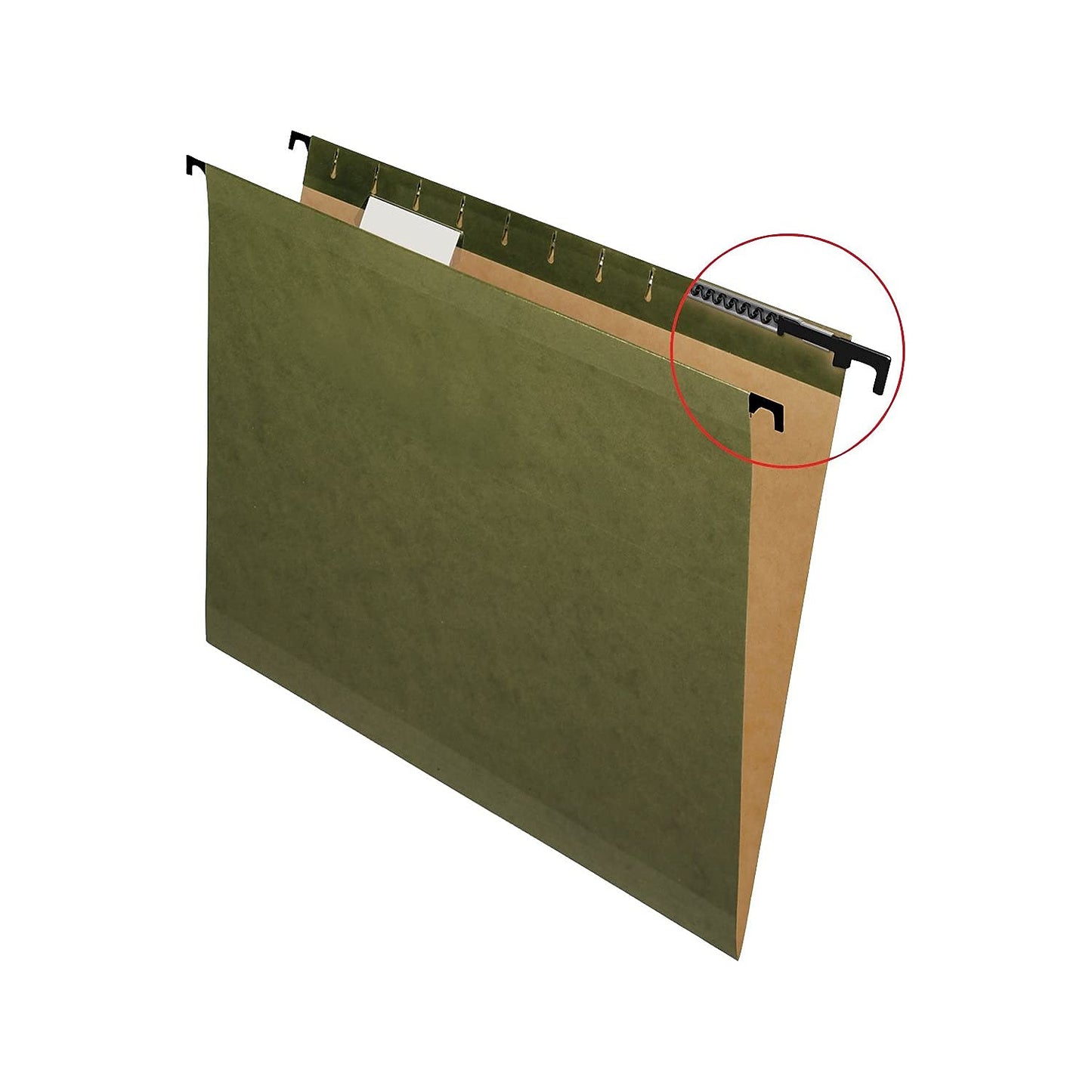 SureHook Hanging File Folder, Standard Green, Letter, 20 Folders Per Box, 6152 1/5