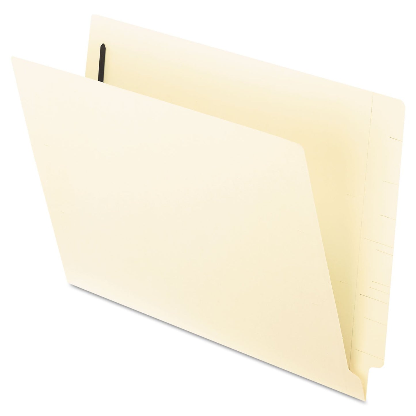 Pendaflex End Tab Fastener Folders, Position #1 and #3, Letter, Manila, 50/Box