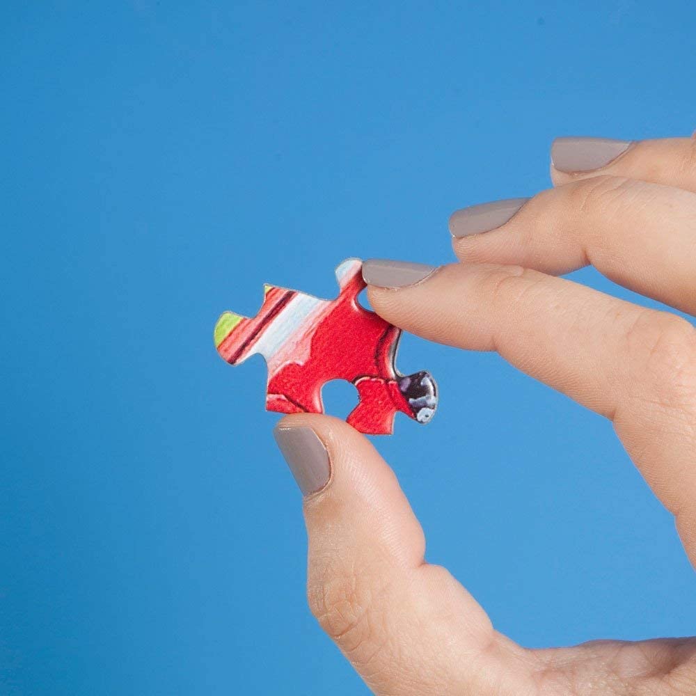 Bits and Pieces - 500 Piece Jigsaw Puzzle 4-in-1 Multi-Pack for Adults Each Puzzle Measures 16" x 20" (45.7cm x 60.9cm) - 500 pc Rustic Garden - Full Color Posters Jigsaws by Artist Nancy Wernersback