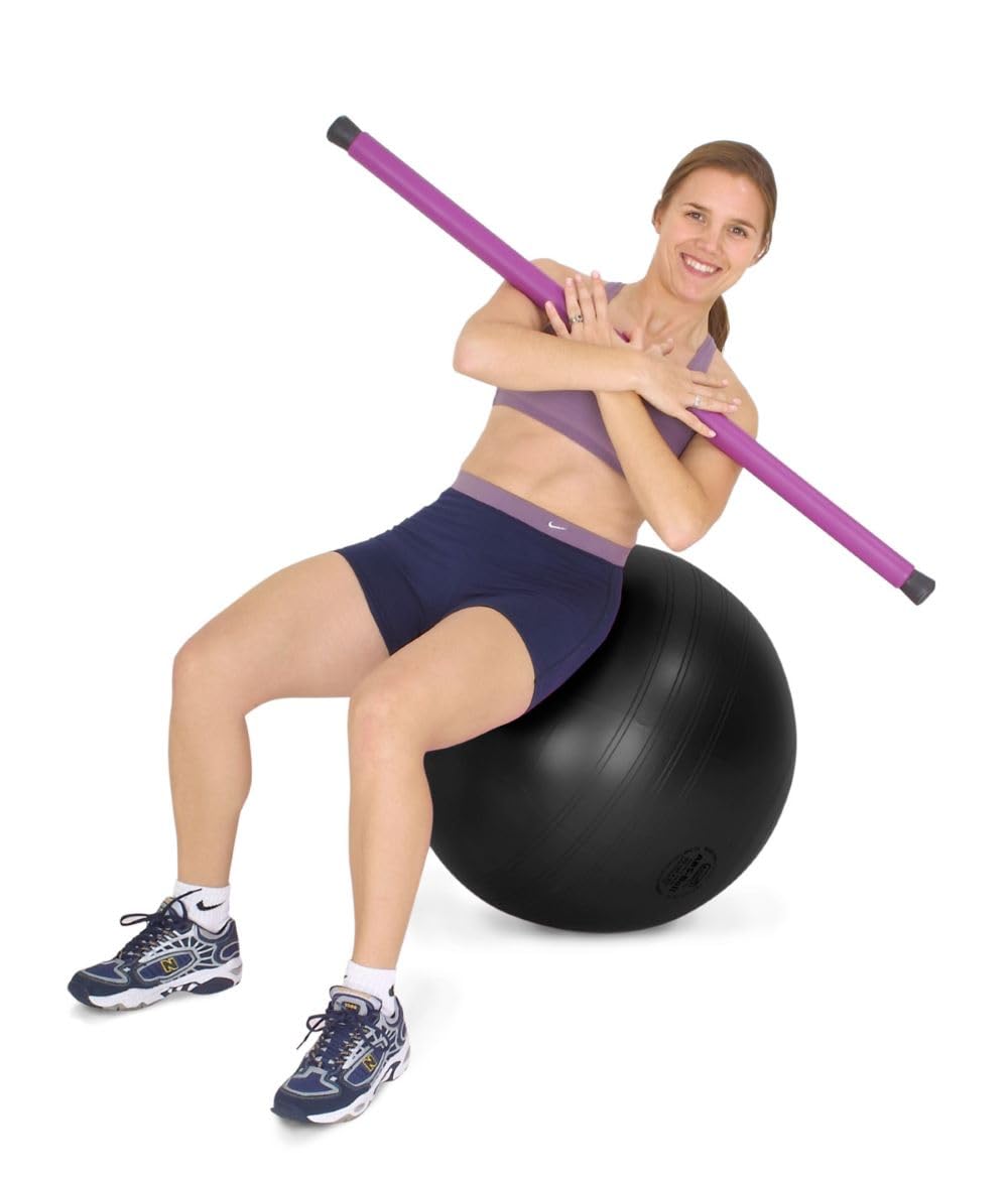 22" Anti-Burst Swiss Pro Ball, Black