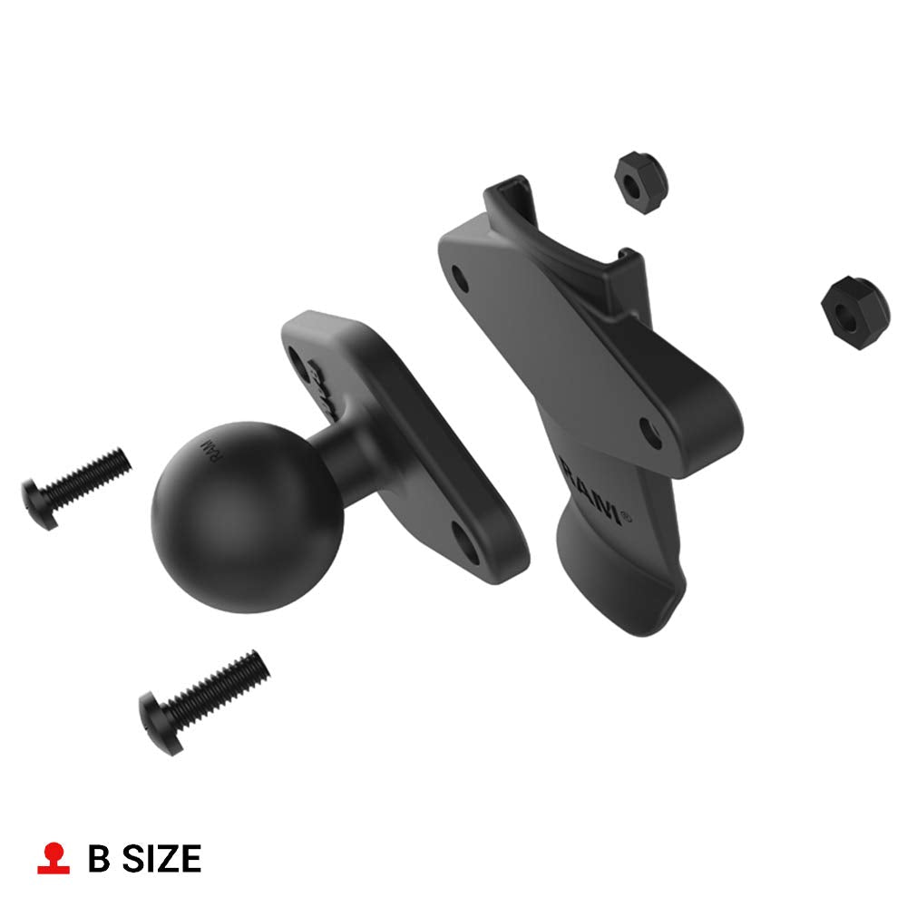 RAM Mounts Spine Clip Holder with Ball for Garmin Handheld Devices RAM-B-202-GA76U with B Size 1" Ball