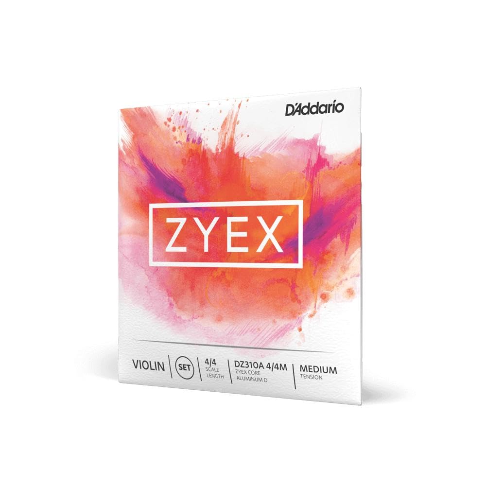 Strings Vln Set D'Addario Zyex DZ310S 4/4 M (Silver D)