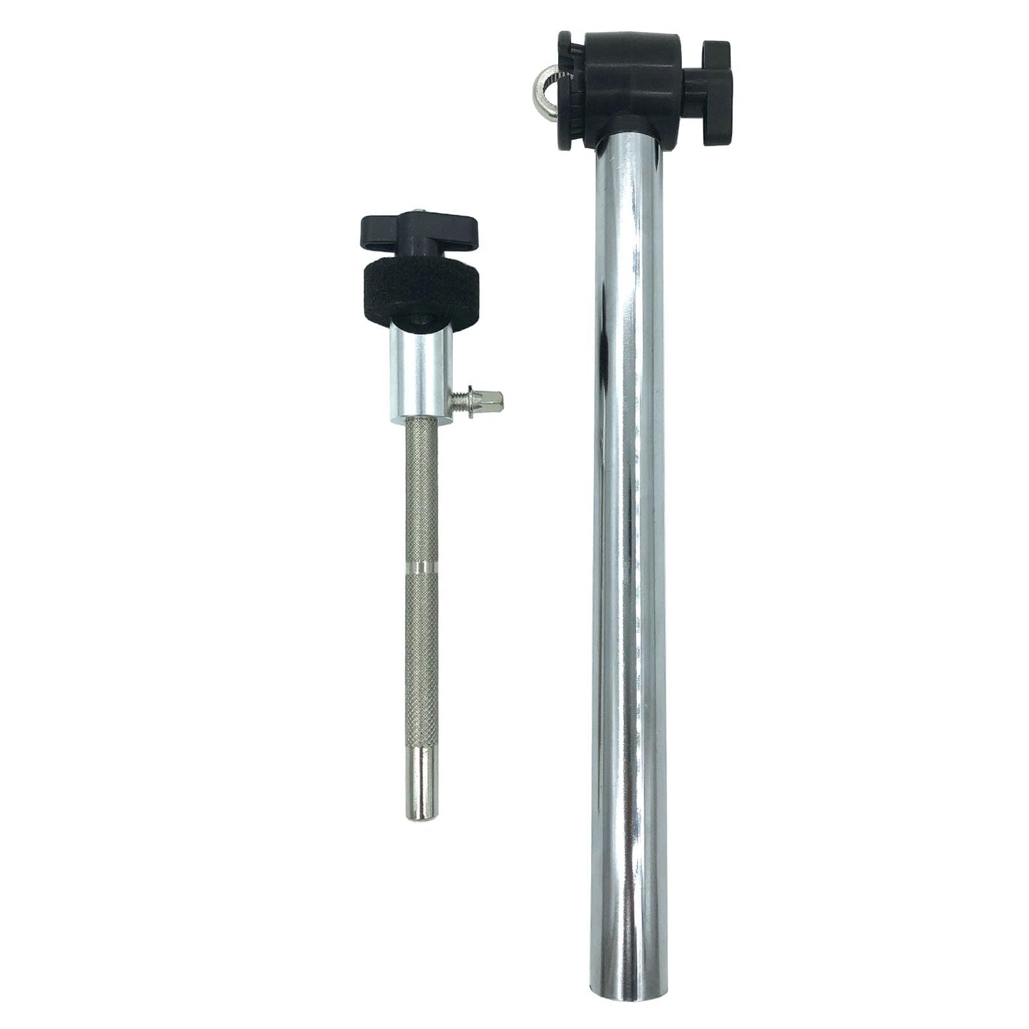 TUOREN Electronic Drum Cymbal Mount Holder Metal Straight Cymbal Mounting Arm Percussion Electronic Cymbal Pad Boom Arm Compatible with Roland Electronic Drum Set Accessories