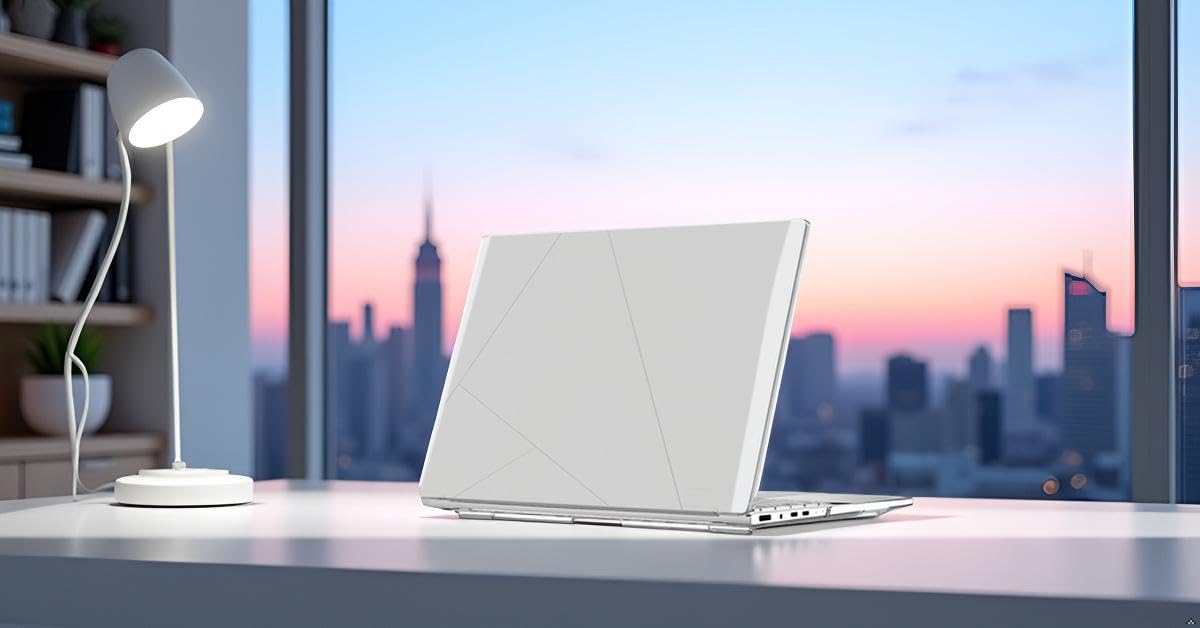 Se7enline Compatible with ASUS ZenBook 14 2025 2024 Case(Model: UX3405C/UX3405C) - Lightweight Durable Scratch-Resistant Easy Install Slim Snap On Hard Shell Protective Cover,Crystal Clear/Transparent