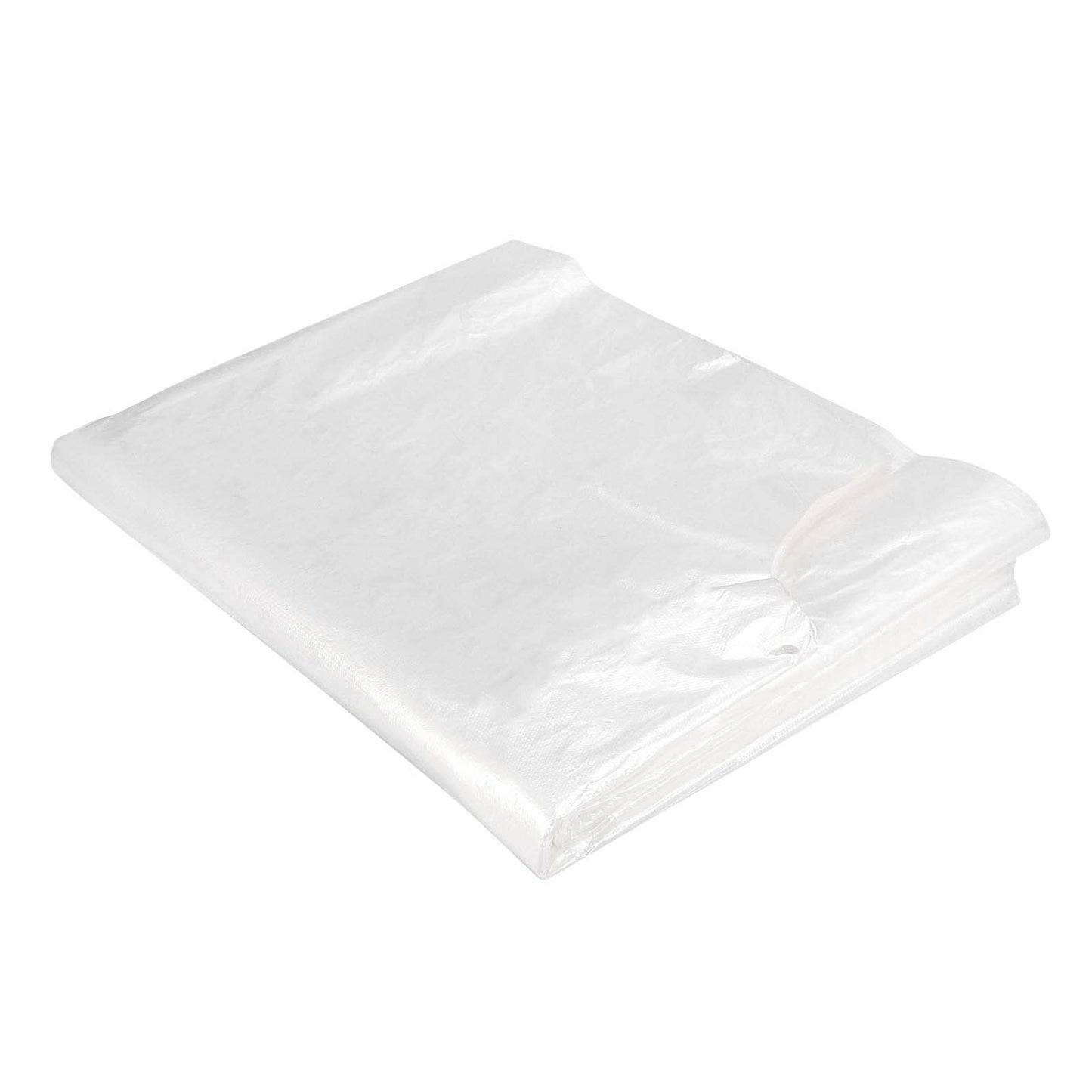 TAICHEUT 400 Pcs 35 x 47 Inch Disposable Clear Hair Salon Capes, Plastic Waterproof Capes Disposable Hair Cutting Capes for Barbershop and Salon, Clear