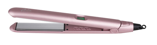 Aria Beauty Digital Hair Straightener - Dual Voltage Flat Iron,Frizz Control - Perfect for All Hair Types - Rose Gold - 1 pc