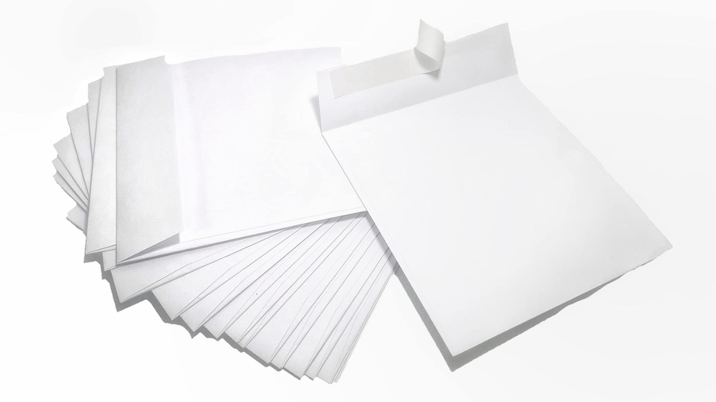 WIN PAQ 6 x 6 Square Envelope, 70lb White, Peel and Seal (100 counts /Pack) – Perfect for Invitation, Photo & Birthday Card