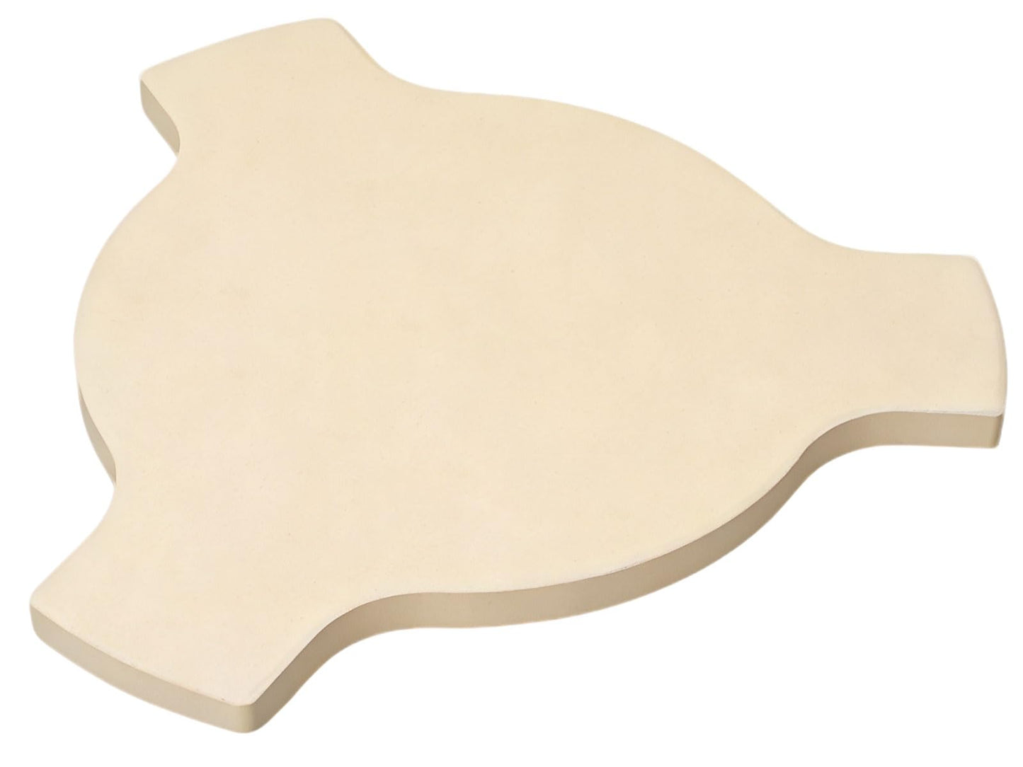 Heat Deflector Stone Replacement Parts for Char-Griller 6211 Smoking' Stone Jr. Heavy Duty Ceramic Pizza Stone for Char-Griller AKORN Jr. Kamado Grills E06614,E6714