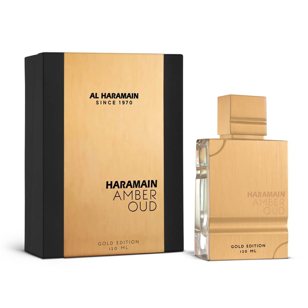 Al Haramain Amber Oud - Gold Edition - Cologne for Men and Women - Woody, Vanilla, Musk Fragrances - Long Lasting Perfume for Men and Women - 120 ml