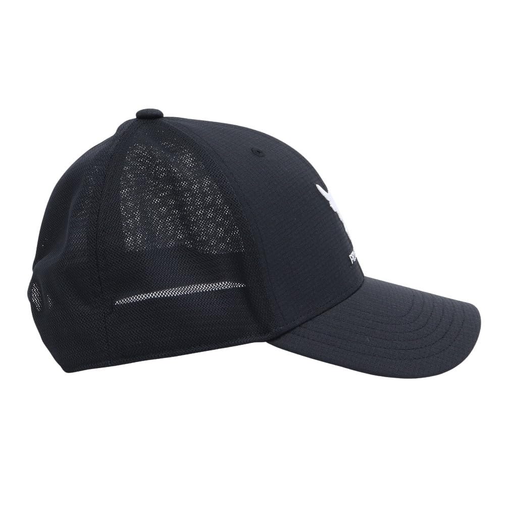 Under Armour Men's Project Rock Trucker Hat, (003) Black / / White, One Size