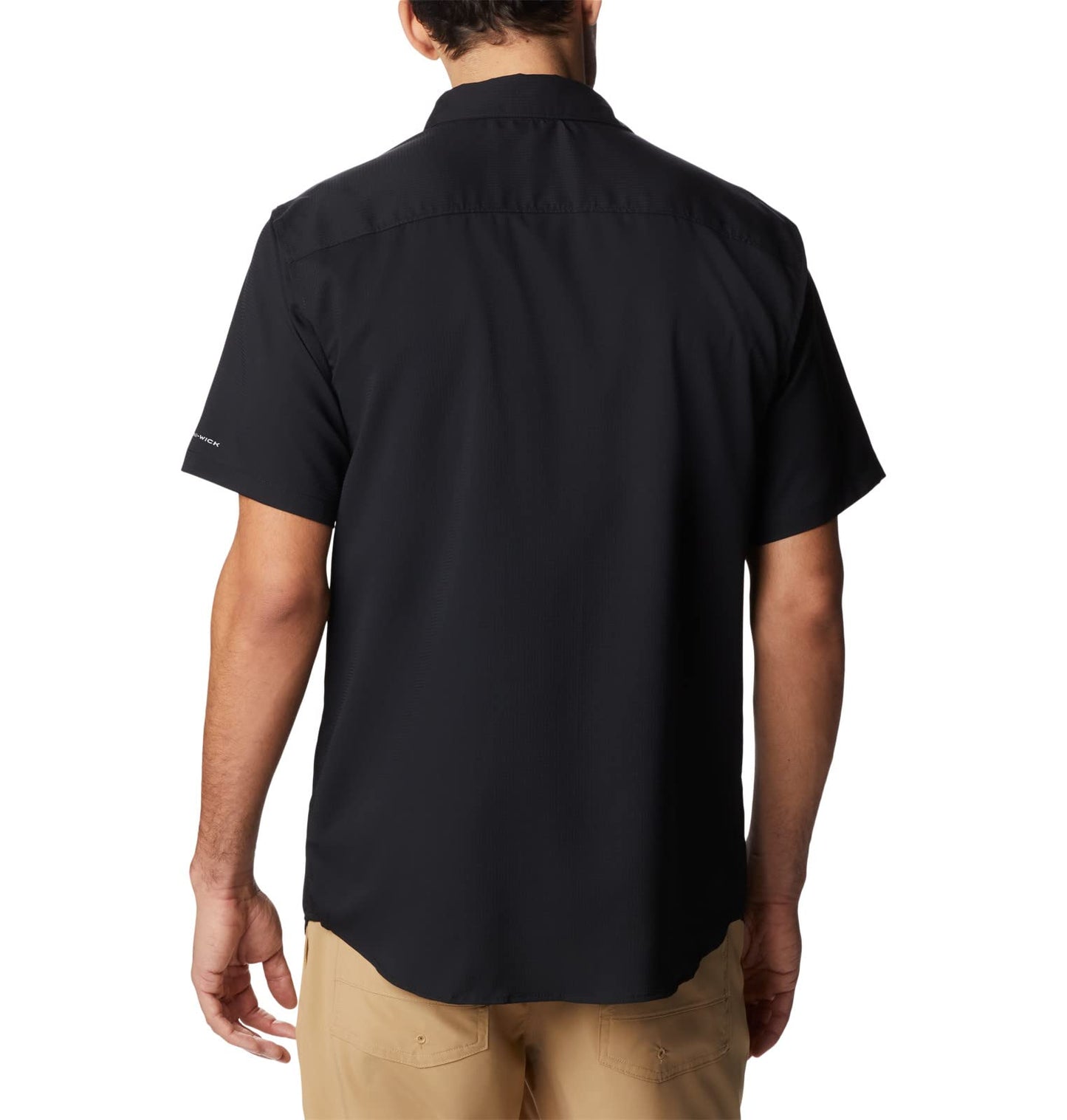 Columbia Men's Utilizer II Solid Short Sleeve Shirt, Black, 2X Tall