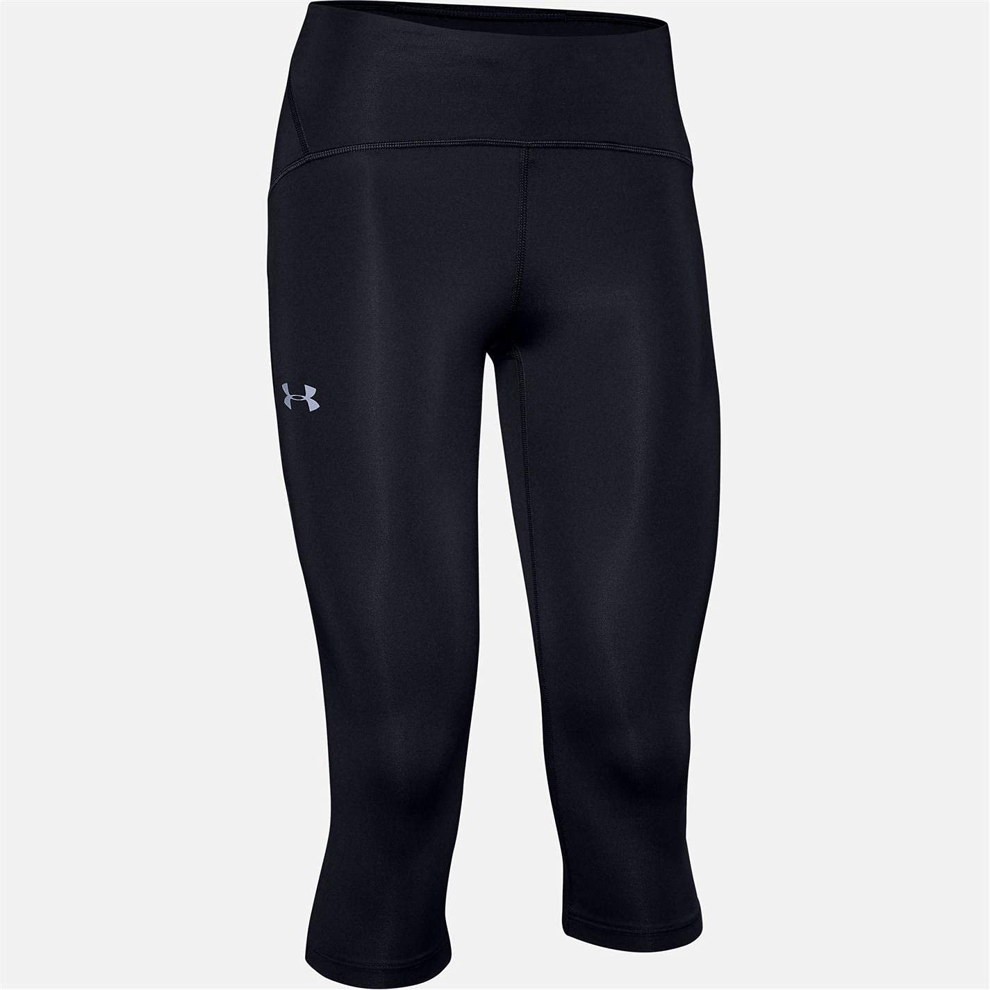 Under Armour Women's Fly Fast 2.0 Running Capri, Black/Black, Small