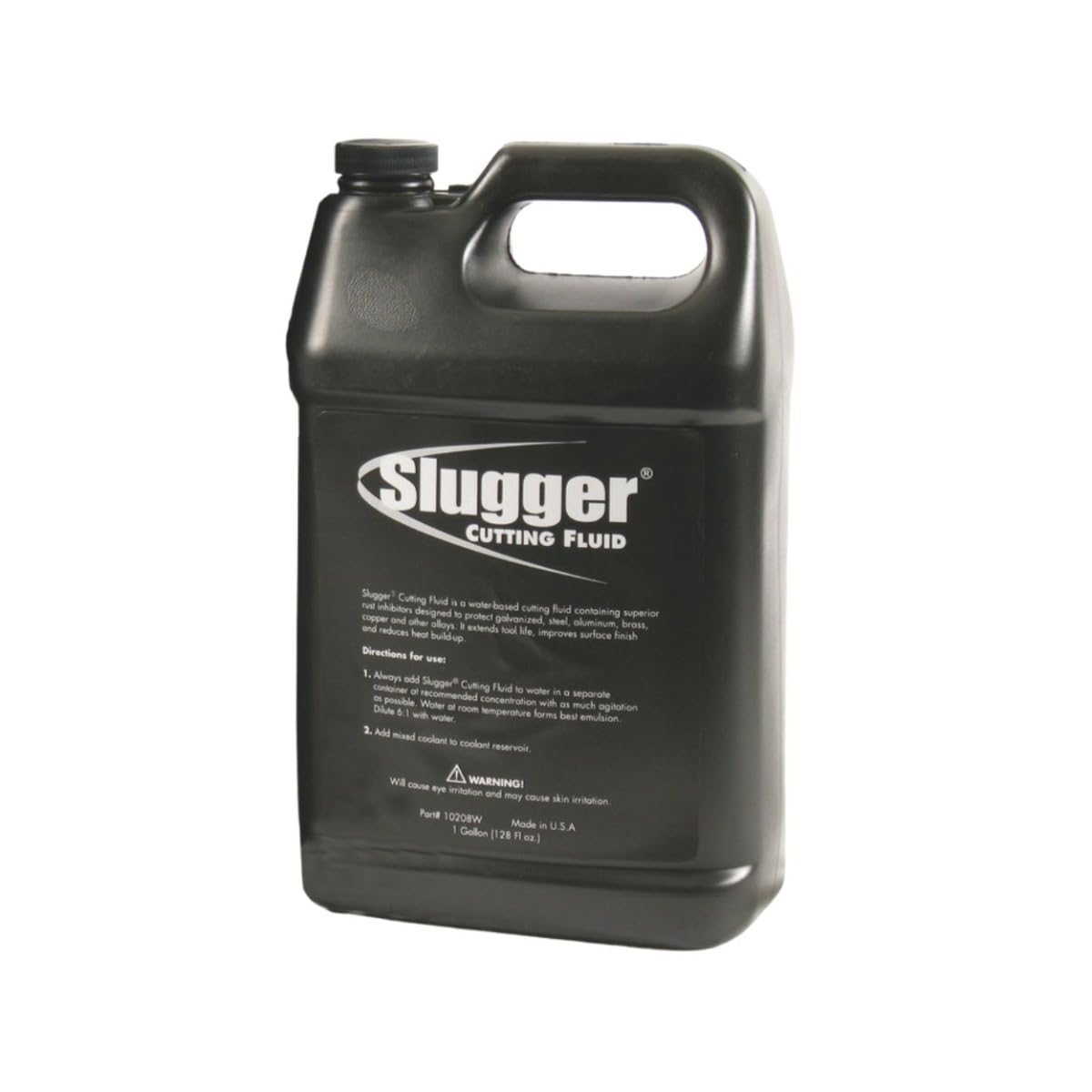 Slugger by Fein Cutting Fluid for Galvanized, Steel, Aluminum, Brass, Copper & Alloys - Extends Cutter Life, Reduces Heat and Friction, Water-Based, 1 Gallon - 64298102080