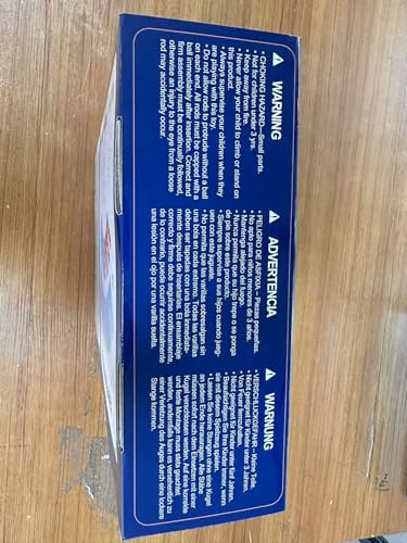 besrey Fort Building Kit for Kids with Toss Game, 133 Pcs Creative Fort Toy, STEM Construction Toy, Outdoor Play Structure, Kids Outdoor Toys,DIY Play Tent Tunnel (Blue Nightglow)