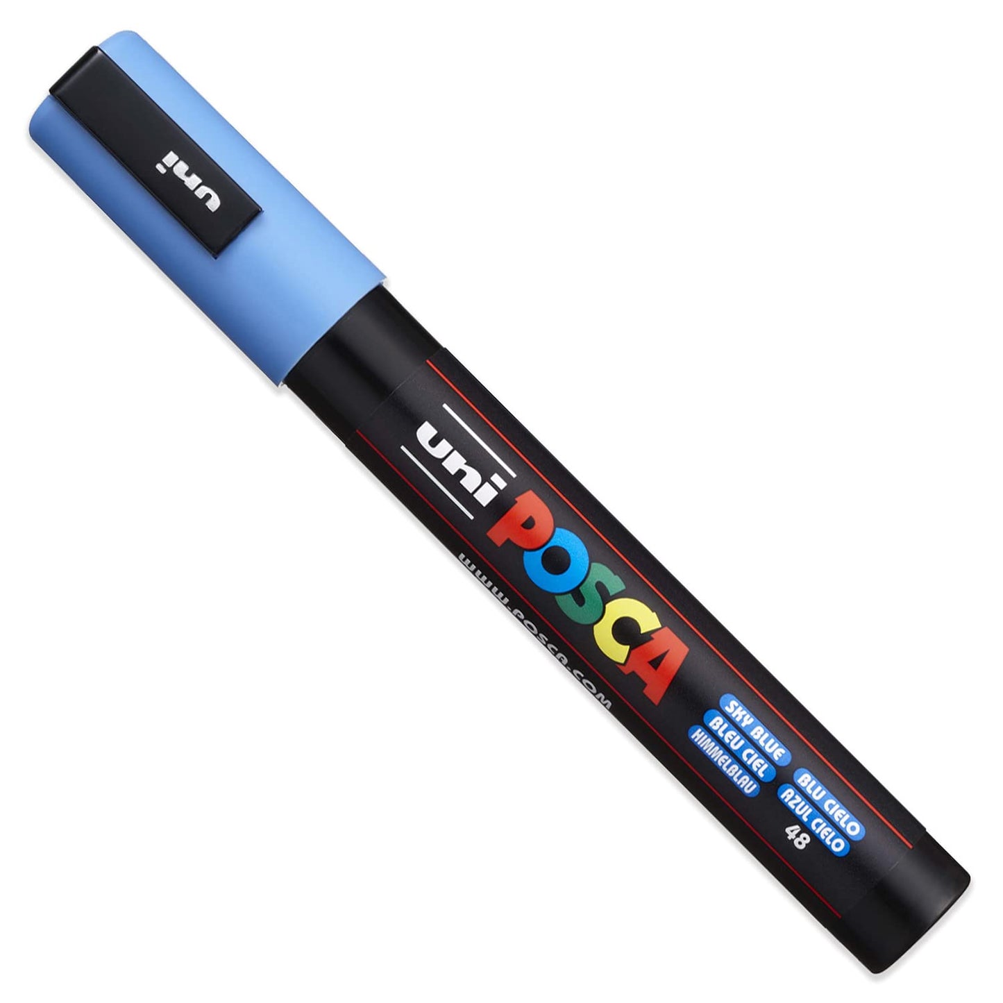 Posca - PC-5M - Paint Marker Art Pens - 1.8-2.5mm - Cool Tones [B] Set of 8 in Gift Box