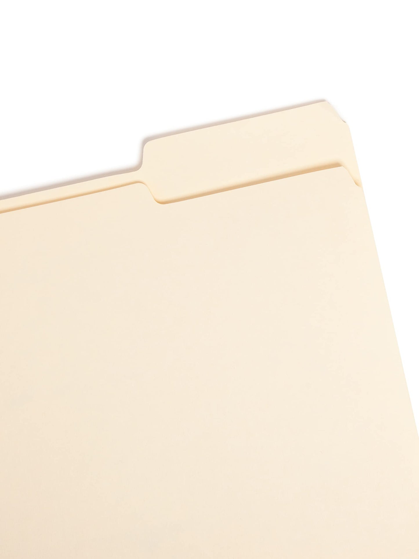 Smead Folder, Letter, 11 Point, 1/3 Cut #3 Tab, Manila, 100 Per Box (10333)