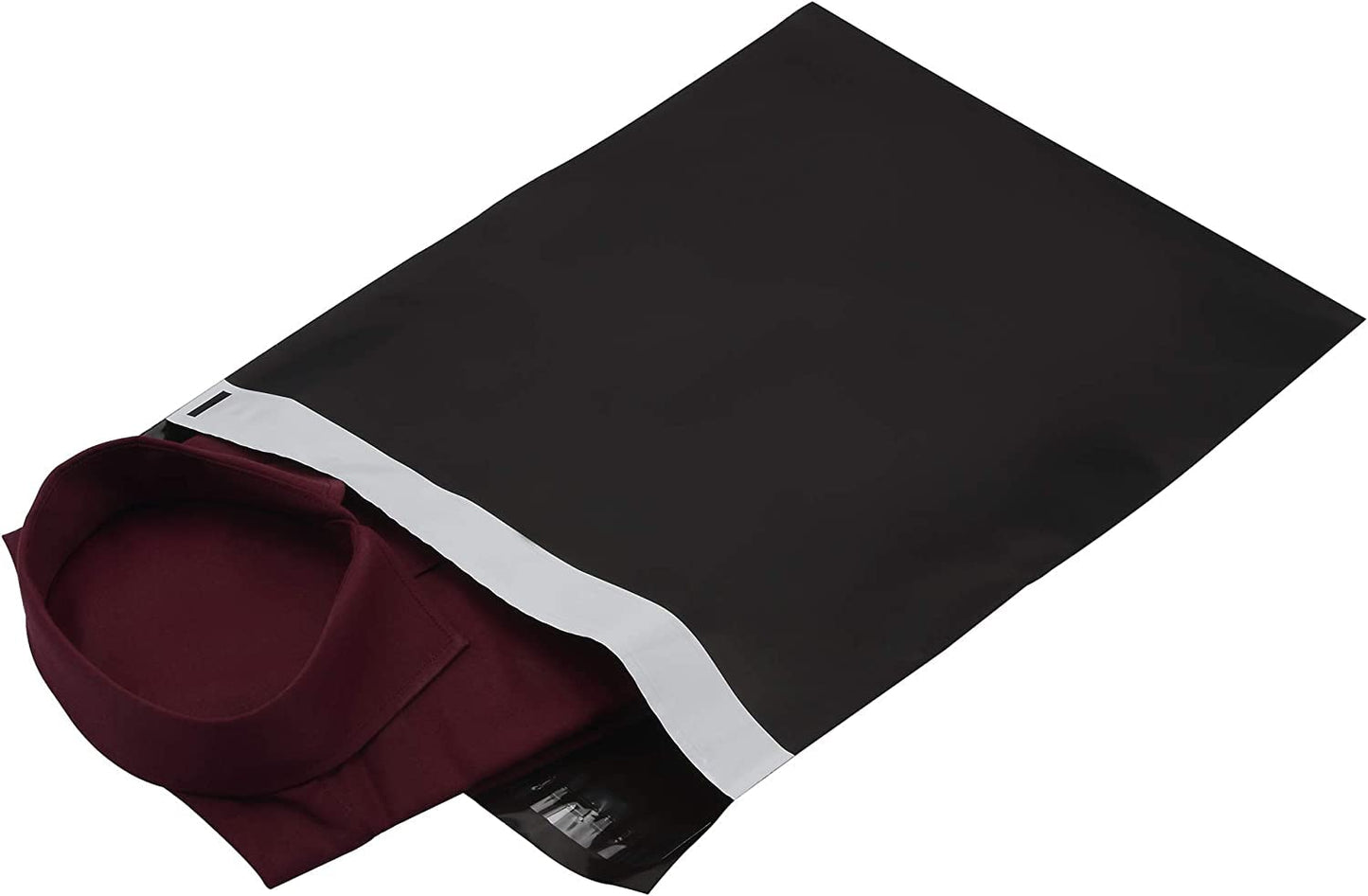 12x15.5 inch, Compostable & Biodegradable Envelope Shipping Poly Mailers, 100 Count Eco Friendly Alternative to Poly Mailing Bag | 100% Recyclable | D2W Certified