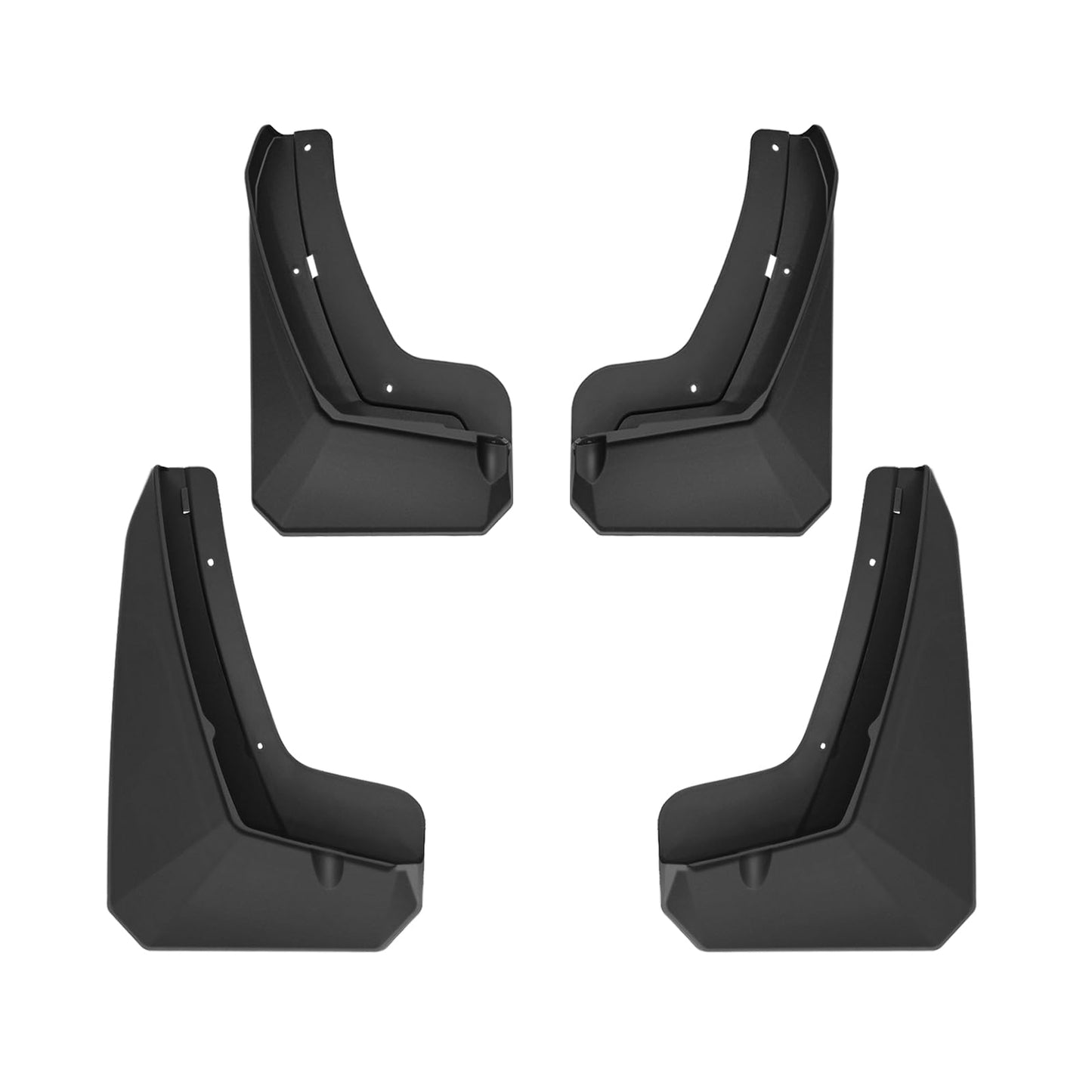 BestEvMod Mud Flaps Splash Guards Fit for Chevrolet Blazer EV 2026 2025 2024 Accessories Fender Dirt Protection Winter Sediment Dirt Protection No Need to Drill Holes Set of 4 NOT FIT SS Models