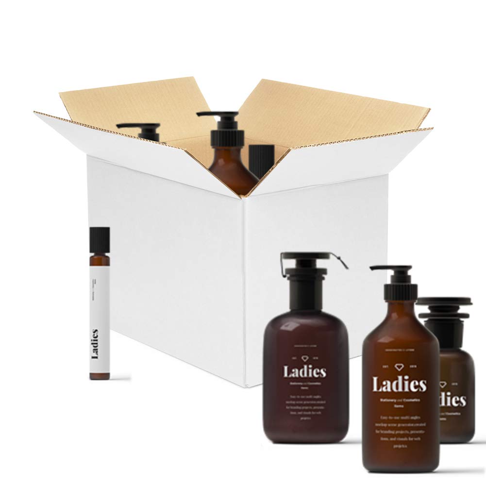 Calenzana 25 Pack 11x6x6 Shipping Boxes, White Corrugated Cardboard Box for Mailing Packing Gifts