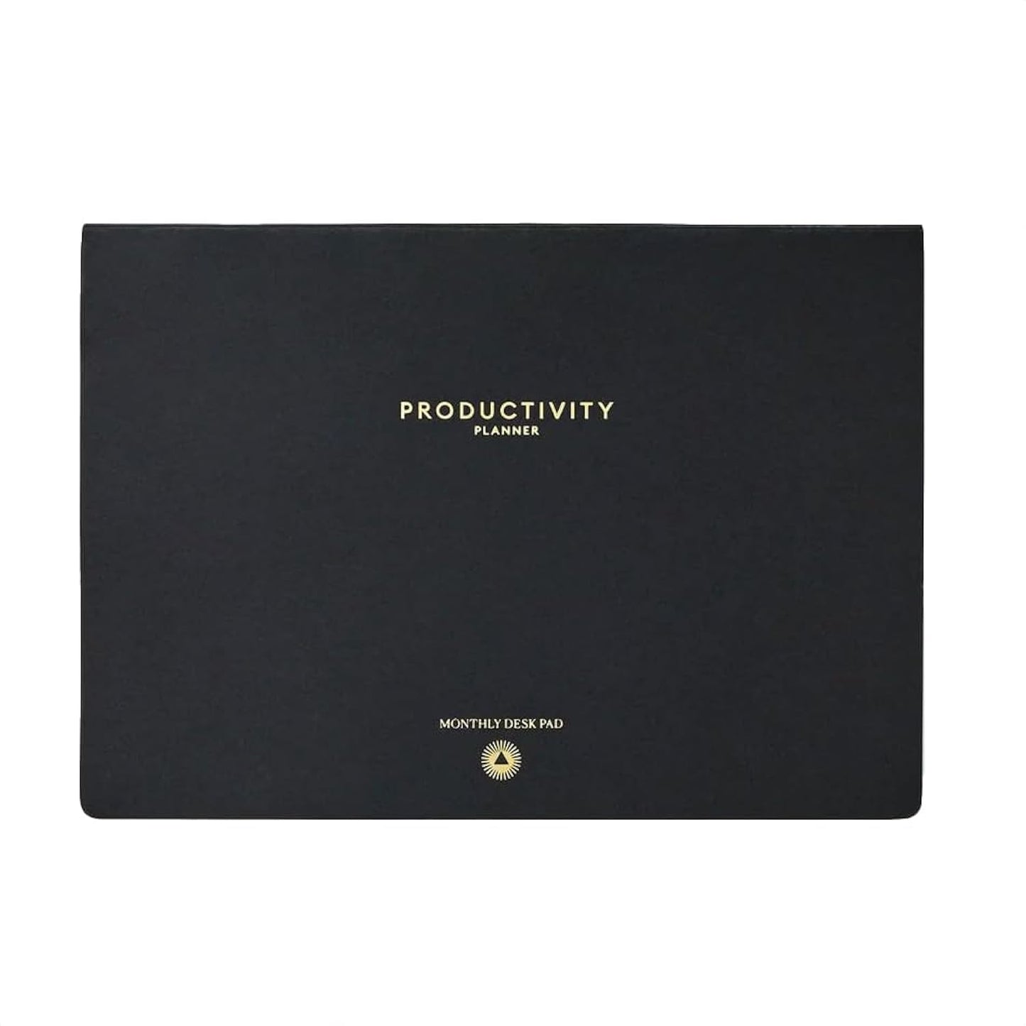 Intelligent Change Monthly Desk Planner Pad - Tear-Out To-Do List and Calendar for Time Management - A4 Productivity Desk Pad - Black